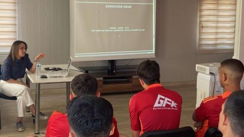 Gaziantep FK alt yapısına psikolog eğitimi